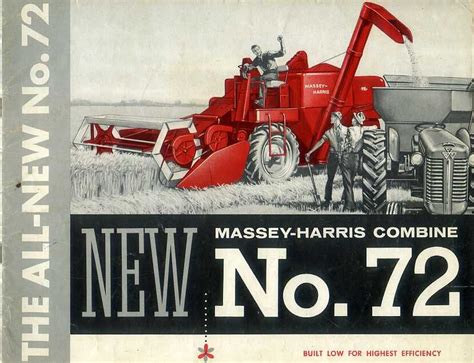 Mh Massey Harris Combine Gibbard Tractors