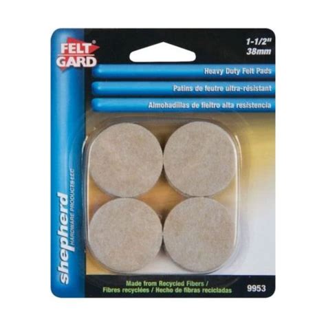 Felt Gard 9953 Pads 38mm 8pk