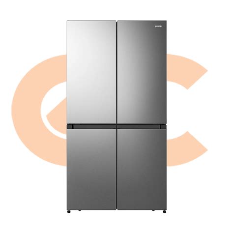 Refrigerator Gorenje 609 Liter Free Stand Inverter 4 Doors Stainless