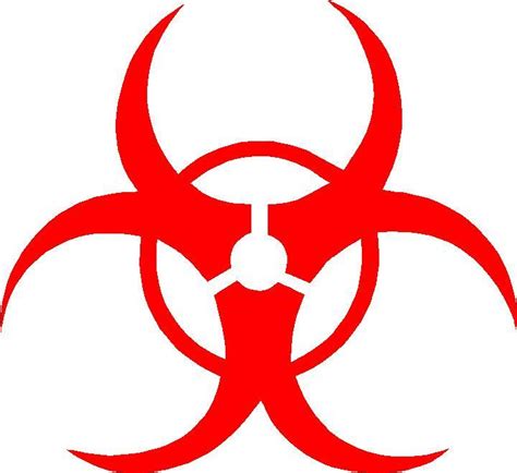 Biohazard Decal Sticker