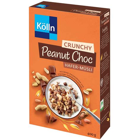 Kölln Hafer Müsli Crunchy Peanut Choc 400g Online kaufen im World of