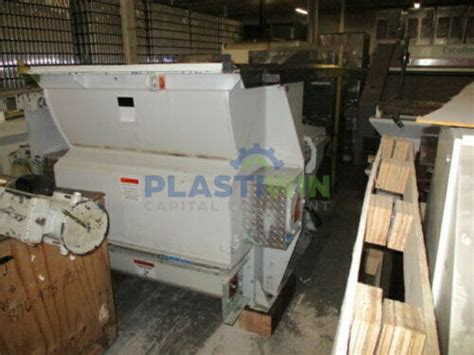 Used 20 HP Vecoplan VAZ120 105 Single Shaft Shredder