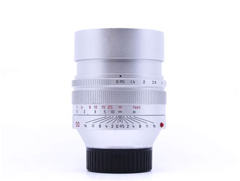 Used Leica 50mm F 0 95 Noctilux M ASPH 11667 MPB