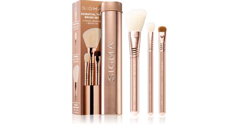 Sigma Beauty Rendezvous Essential Trio Brush Set комплкет четки с калъф