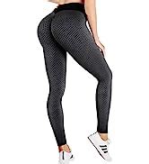 Netolo Leggings Damen High Waist Tik Tok Sport Leggings Push Up Boom