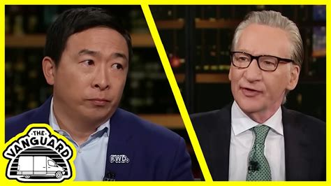 Bill Maher Calls Out Andrew Yang On Real Time Calls His Party Mush