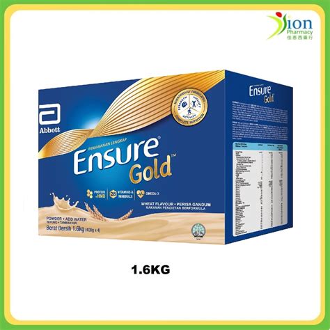 ABBOTT ENSURE GOLD WHEAT ADULT COMPLETE NUTRITION Lazada