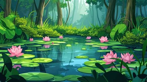 Pond Cartoon Images – Browse 116,865 Stock Photos, Vectors, and Video ...