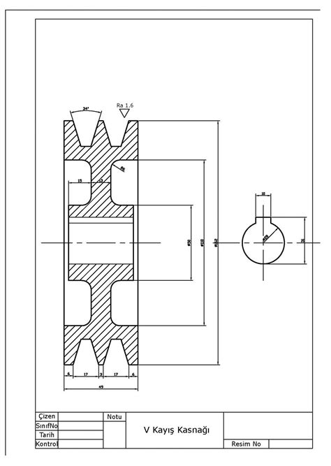 Autocad Kolay Örnek Çizimler