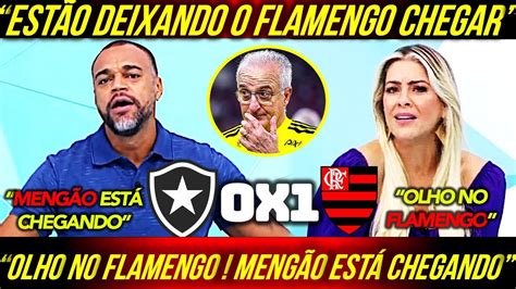 RENATA FAN E DENILSON Rasgam ELOGIOS Ao FLAMENGO No JOGO ABERTO