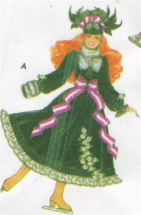 Vintage 1980 S Barbie Doll Gay 90 S Era Fashion Wardrobe Set Of 2 Reprint Patterns Includes