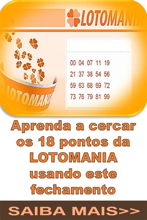 Como cercar 18 pontos na lotomania Lotomania Pontões Aplicativos