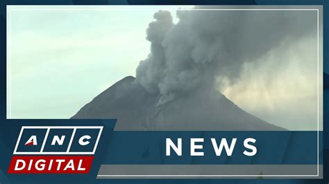 Bulusan Volcano Placed Under Alert Level 1 ANC YouTube