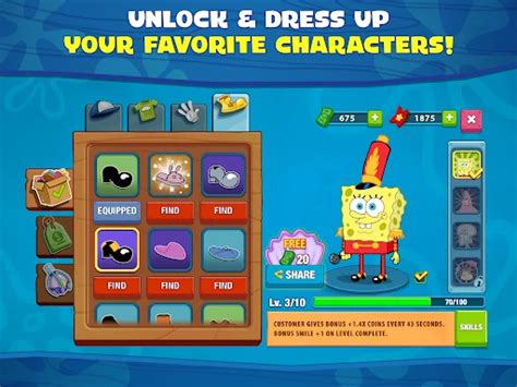 SpongeBob: Krusty Cook-Off Download MOD APK 2025 - AnyGame