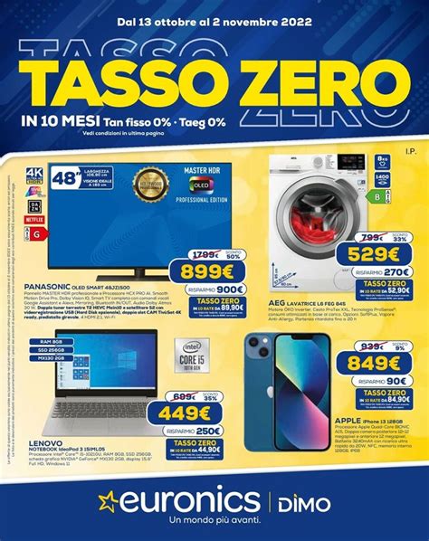 Euronics Volantino Promozionale Valido Da 13 10 A 02 11 Pagina N 1