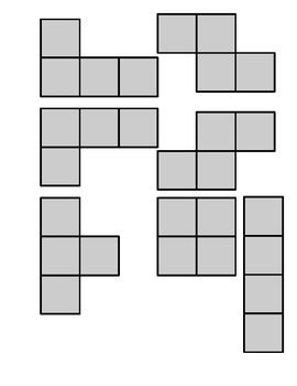 Tetrominoes - making shapes from other shapes by carolina matthews
