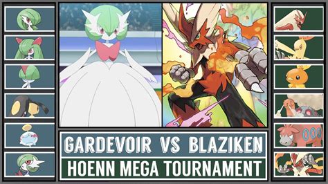 Mega Gardevoir Vs Mega Blaziken Hoenn Mega Pok Mon Tournament Battle