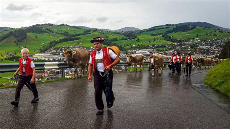 Alpabzug Appenzell Innerrhoden Kronberg Jakobsbad Gonten Rinkenbach