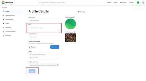 How To Change Opensea Bio Coinapult
