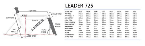 2021 Leader 725 With Carbon Aero Seat Post Leader Bikes