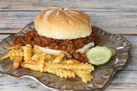 Beef And Sausage Sloppy Joe Sandwich Recipe