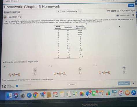 Solved Mgsc Sect Homework Chapter Homework Save Chegg