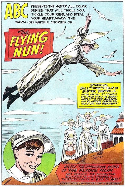 flying nun | The flying nun, Cartoon books, Comic books