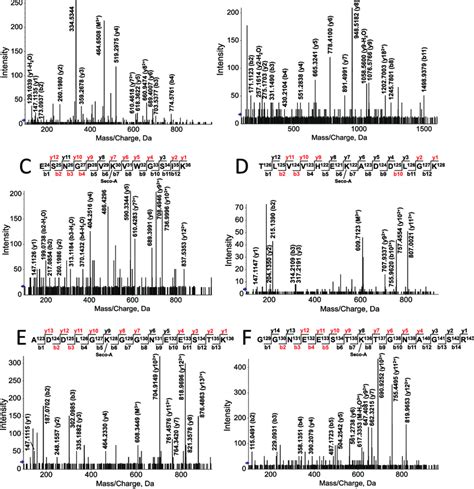 Nano Lc Msms Sequencing Of Secosterol Modified Peptides Derived From