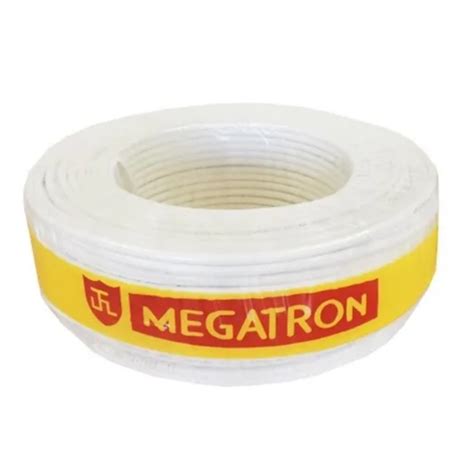 100 METROS CABO COAXIAL RG 59 75 OHMS 95 MALHA ANATEL MEGATRON