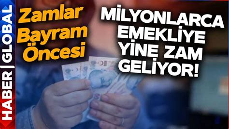 Emeklilere Bir M Jde Daha Geldi Emeklilere Yine Zam Geliyor Youtube