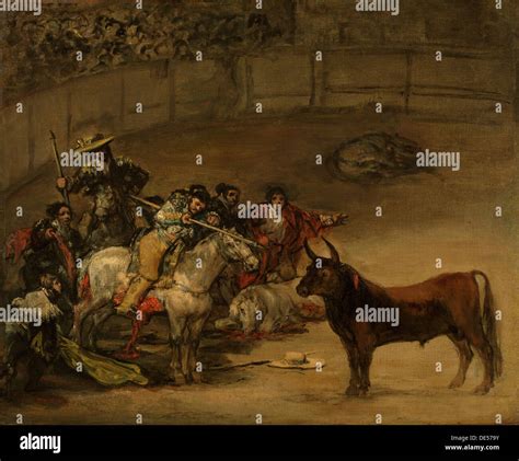 Corrida Suerte de Varas de Francisco José de Goya y Lucientes