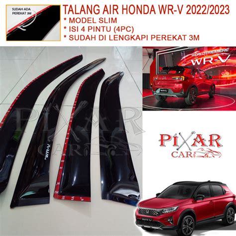 Jual Talang Air Model Slim Mobil Honda WRV WR V 2022 2023 Jakarta