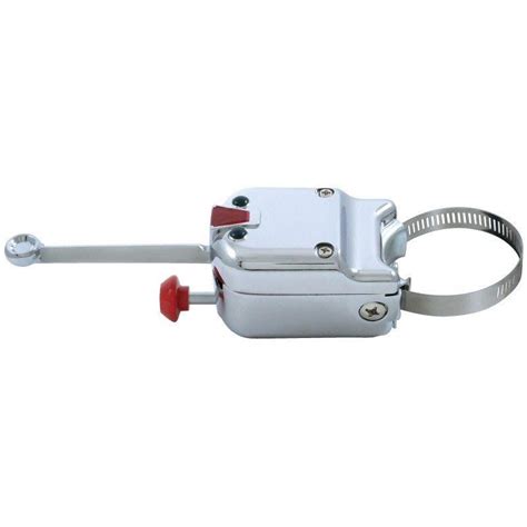 Universal Turn Signal Switch Heavy Duty Chrome With Integrated Clamp