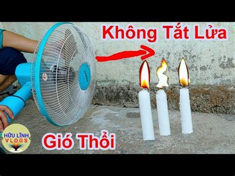 Thử Thách Làm Nến Không Bao Giờ Tắt Dù Có Gió Mạnh NGỌN LỬA Này Sẽ