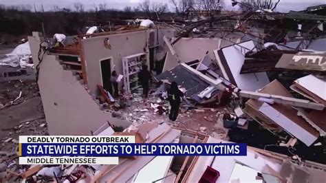 Efforts Continue Statewide To Help Tornado Victims Youtube