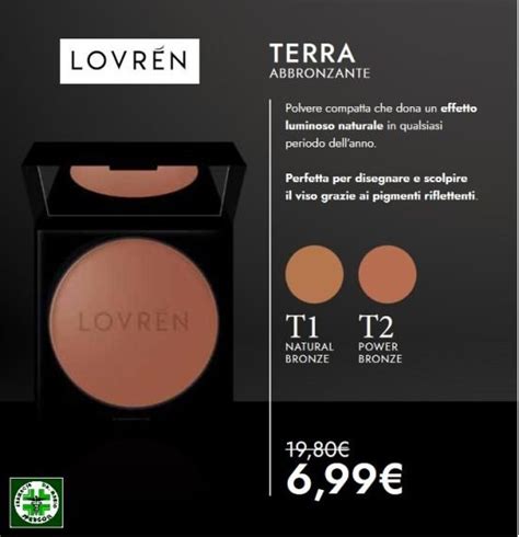 Lovren Essential Terra Abbronzante T1 Natural Bronze T2 Power Bronze