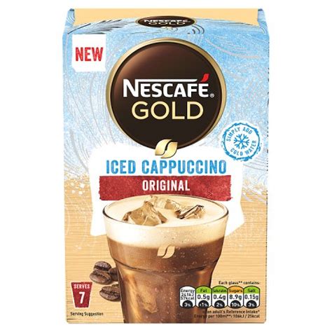 Nescafe Gold Iced Cappuccino 7 Sachets 1085g E Natural Limited