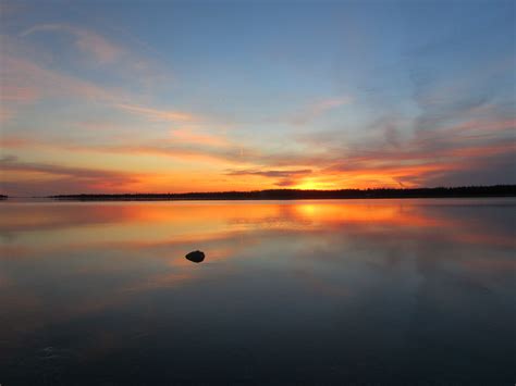 Tobermory Early Spring Sunset Calm Serene And Pure Magic Travel