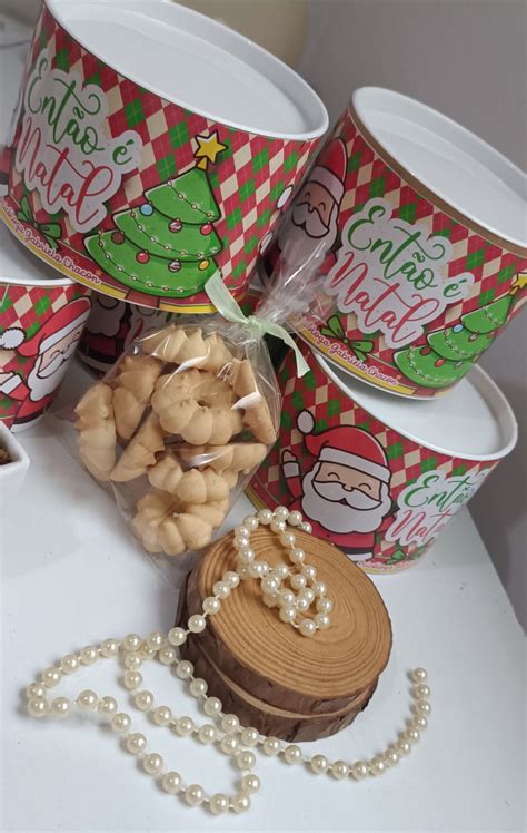 Tubo Lata Natal Elo Produtos Especiais