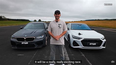 Watch An Audi RS7 Get Schooled By A BMW M5 CS On A Drag Strip