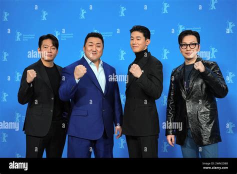 February Berlin Actors Park Ji Hwan L R Don Lee Kim Moo