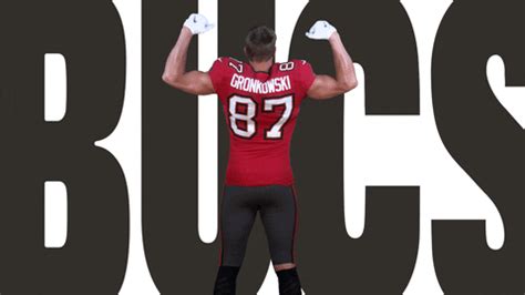 Rob Gronkowski Dancing GIF by Tampa Bay Buccaneers