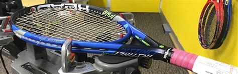 Tennis Racket Stringing (Racketball too) Apex Racket and Fitness ...