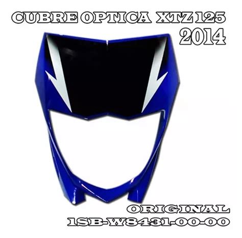 Mascara Cubre Optica Yamaha Xtz 125 Azul 14 15 Original Fas