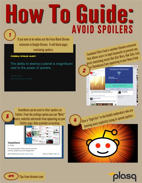 How To Avoid Spoilers