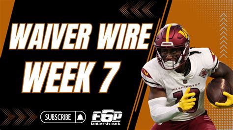 2023 Fantasy Football Week 7 Waiver Wire Jordan Mason Roschon