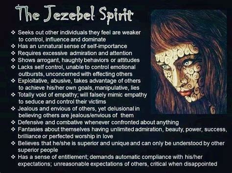 TENFOLD MINISTRY: Spirit of Jezebel