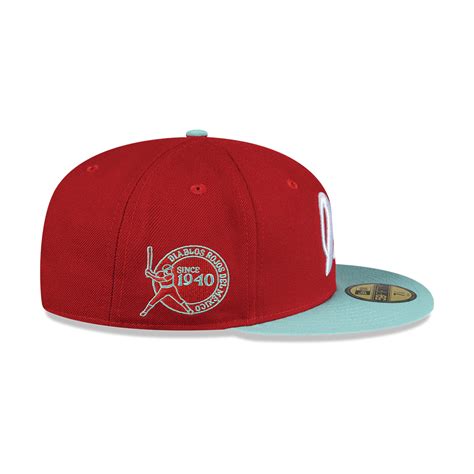 New Era 59fifty Mexico City Diablos Rojos De Mexico Fg Inv M Logo On