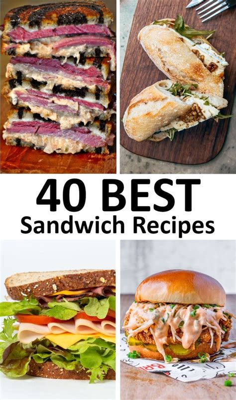 The 40 BEST Sandwich Recipes - GypsyPlate