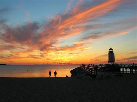 just another perfect Charlevoix sunset | Charlevoix, Lake lighthouse, Michigan